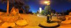 Wang nocą - przy wejściu do Karkonoskiego Parku - widok 360